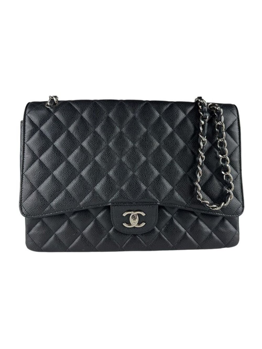 Chanel Shoulder Bag Maxi Quilted